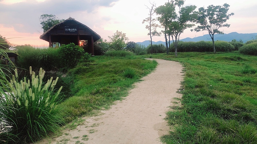 杭州良渚古城遺址公園生態(tài)超疏水步道